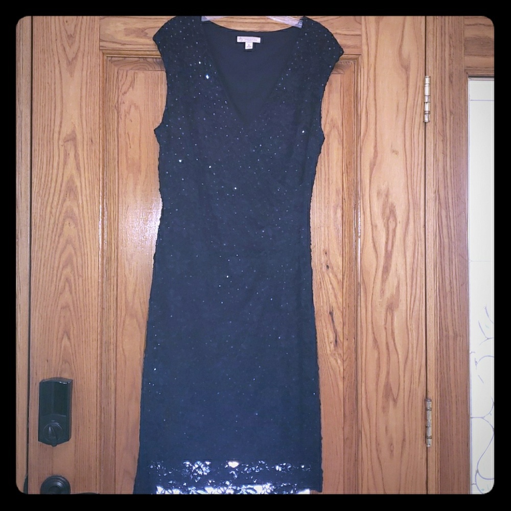 Navy blue dress